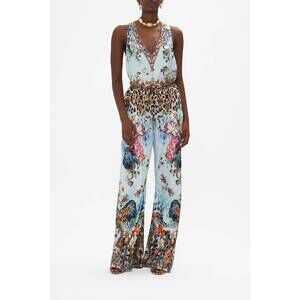 NEW CAMILLA bias cut drawstring pant in letters to leo